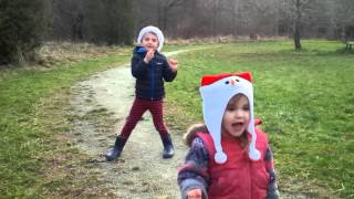 Cooper sings: Santa Clause is Coming to Town