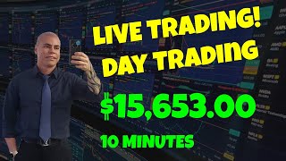 LIVE Day Trading On LightSpeed- $15,653.00 in 10min