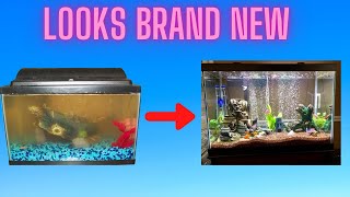 How To Deep *Clean* Any Size Aquarium