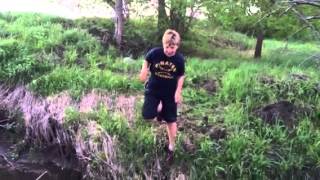 Noah jumping