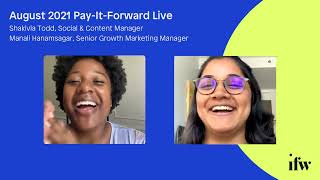 Pay-It-Forward August 2021