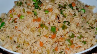 Vegetable Fried Rice | Restaurant Style Veg Fried Rice | Lunch Box Recipe