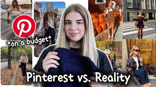 I Bought Pinterest Outfits From AMAZON! *did I get scammed again!?*