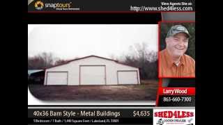 metal buildings - 40x36 Barn Style