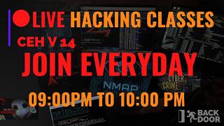 🔥 LIVE Hacking Class – From Basics to Advance! 🔥 Ethical Hacking Classes
