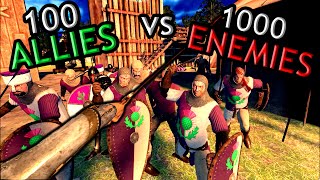 100 ALLIES vs 1000 ENEMIES Challenge! (Tales of Glory VR | Urdu/Hindi)