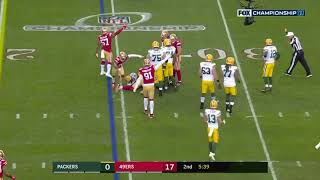 PACKERS BUTT FUMBLE