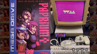 #paprium  Real Cartridge running on #amstrad Mega CD