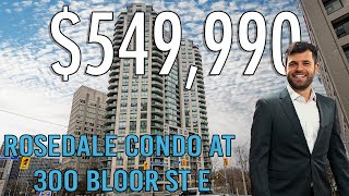 Touring inside a $549,990 Rosedale condo at Bloor and Mount Pleasant