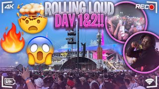 ROLLING LOUD DAY 1 AND DAY 2 MIAMI 2022 FT (Callofkid & Floridamademg)😱😳