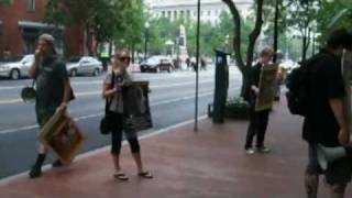 HLS protester calls out Bayer for IG Farben ties