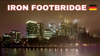 Iron Footbridge Love Locks Frankfurt Hessen Germany Eiserne Steg