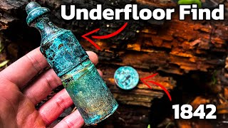 Antique Lighter Restoration with 1842 Coin – Found Under the Floor!
