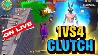 1 v 4 🤖 With SMG GOD 👽😳 | They thought I am Script User😎🤬