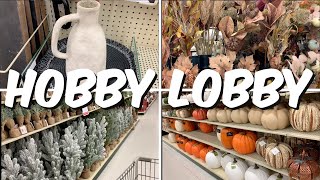 HOBBY LOBBY SHOP WITH ME I HOBBY LOBBY HAUL | FALL DECOR IDEAS 2022 FALL DECOR STORE WALKTHROUGH
