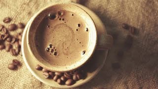 Hot Cup Of Coffee Stock Video