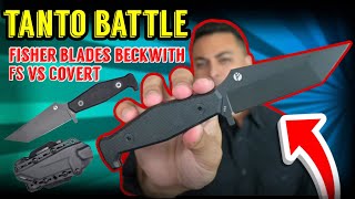 NEW Tactical Tanto! Fisher Blades Beckwith FS vs Covert – Ultimate Samurai EDC Knife Showdown!