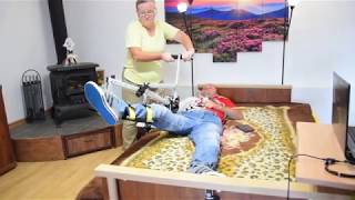Tetraplegia– mobilizacja stawu biodrowego