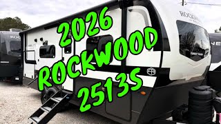 NEW 2026 ROCKWOOD MINI LITE 2513S TRAVEL TRAILER COUPLES CAMPER OUTSIDE KITCHEN Dodd RV WALKTHROUGH