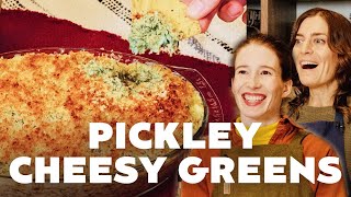 The very cheesy and green dip you need at your next party