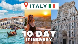 The PERFECT 10 DAY ITALY Itinerary for 2025: Venice, Florence, Verona, Bologna & Pisa