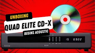 Unboxing Quad Elite CD-X! First Look with Music Reproduction !How long have you not played a CD?