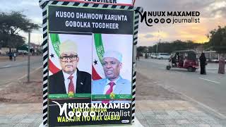 Reer burco hada iska sii xaadiriyay goobta bari lagu xusayo 18ka may