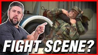 Filming a Fight Scene