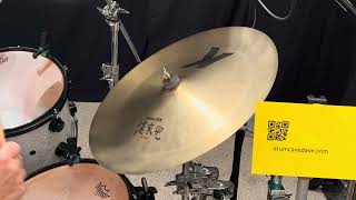 19” K Zildjian China Boy cymbal More Bounce to the Ounce shuffle