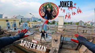 SPIDER-MAN IN REAL LIFE (Episode 3)|| PRO SPIDER-MAN vs JOKER COLOR  Short Film (Action POV Parkour)