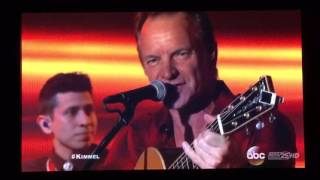 Sting & The Last Bandoleros performs " Next To You"
