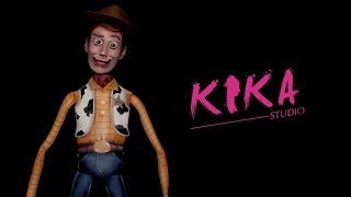 Toy Story , Sheriff Woody - Bodypainting illusion