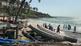 Kovalam Beach 🏖️ #kovalambeach #2025