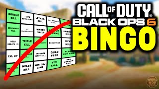Playing Call of Duty BINGO in Black Ops 6 Multiplayer!😲
