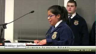 Sentinel Reports: Eureka School Board - October 3, 2012