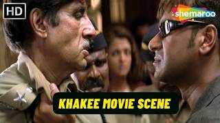 Khakee Scene - मुझे भेजा तुम्हें ठोकने के लिए - Akshay Kumar, Amitabh Bachchan, Ajay Devgan - HD