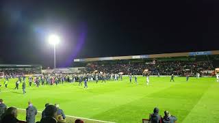 Kidderminster Harriers 2-0 Halifax Town Full Time Whistle + Pitch Invasion 5/12/21