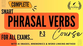 SMART PHRASAL VERBS with MIND MAPS Part-3 (Demo) #phrasalverbs #vocabulary 