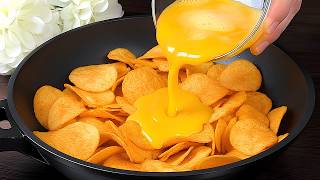 Just mix eggs with potato chips! The result will be fantastic!