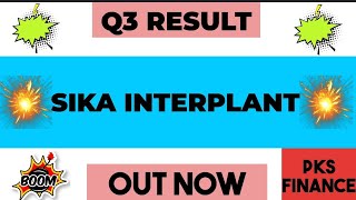 Sika Interplant Q3 Results 2026 | Sika Interplant Results | Sika Interplant Share News | Sika Share