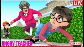 INSANE TROLLING SCARY TEACHER FT. BxDEVIL #scaryteacher