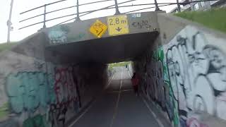 Montreal by bike - BIXI from Downtown/ETS/Griffintown to Verdun, featuring Canal de Lachine