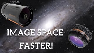 Celestron F6.3 focal reducer / setting it up