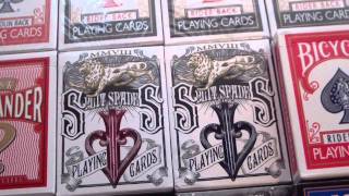 My Playing Card Deck Collection as of 1/1/2012