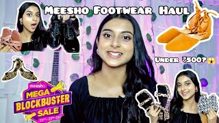 MEESHO FOOTWEAR HAUL | Durga Puja Special ✨ | Meesho Mega Blockbuster Sale | Upto 80 % off