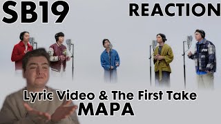 The Live Changed My Mind On This! | SB19 'MAPA' Lyric Video &The First Take Reaction