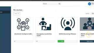 How to Use Dion Leadership Learning Platform Video