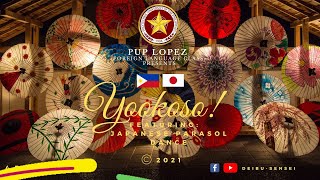 YOOKOSO!  Japanese Parasol Dance