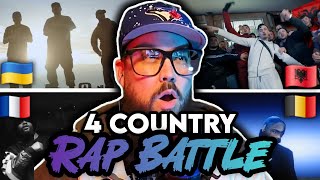 4 COUNTRY RAP BATTLE!! (THMK + Yarmak 🇺🇦, Stresi x Il Ghost 🇦🇱, Gradur 🇫🇷 and Symba 🇧🇪)
