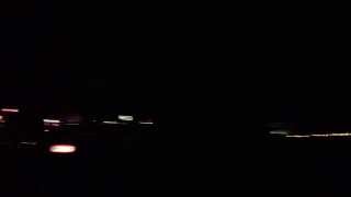 Silvester 2013 / 2014 über den Dächern von Bielefeld
